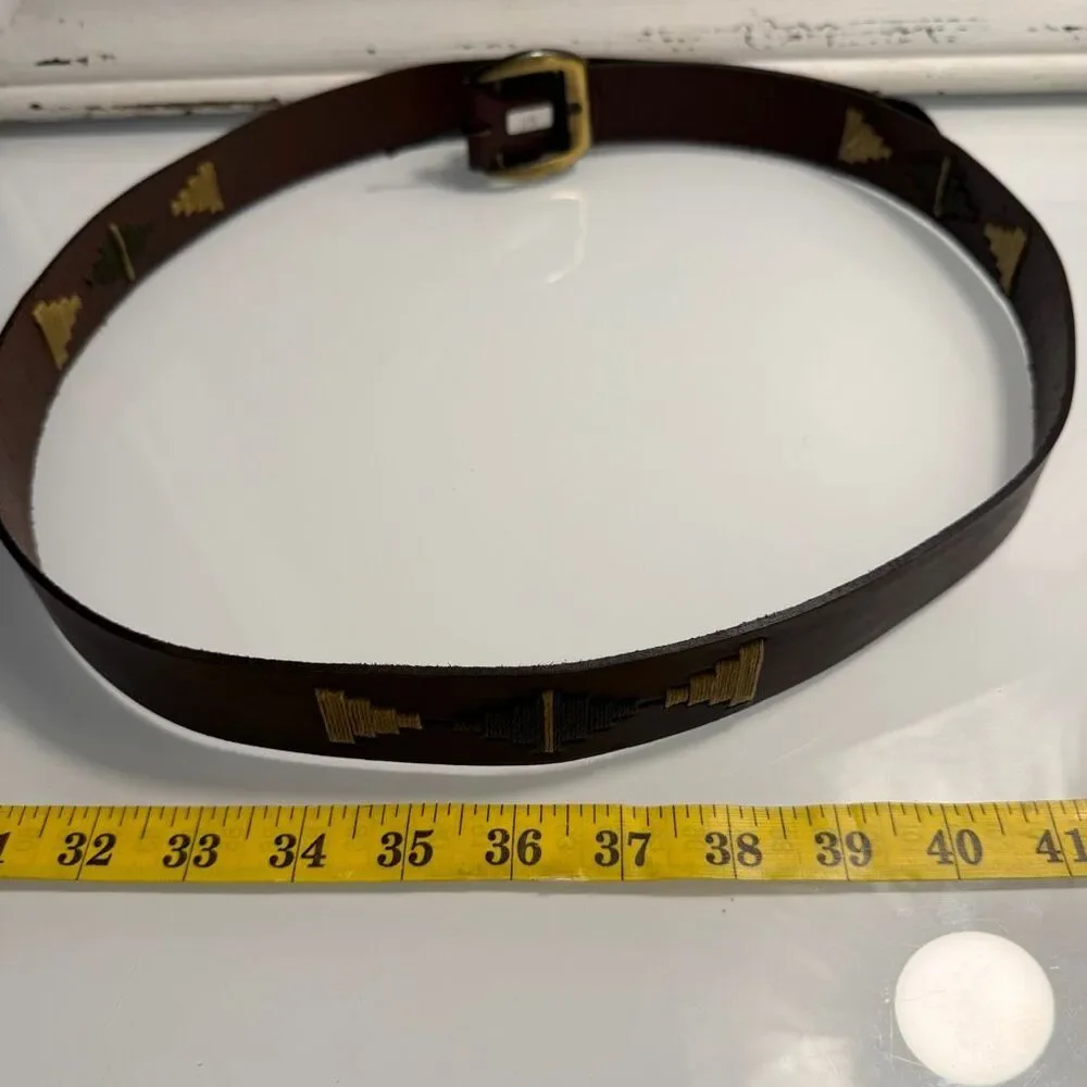 Argentine Leather Polo Belt Gaucho